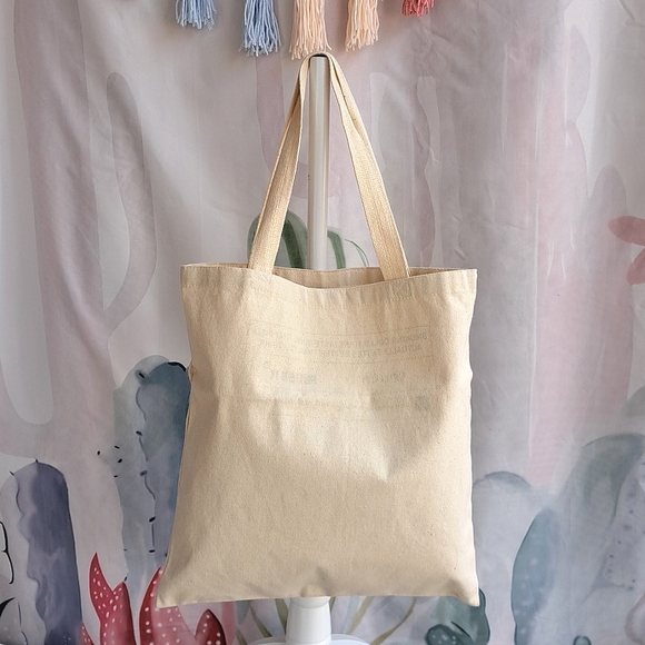 Signed Natural Canvas Tote Truth Bag Smoking Kills Your Tastebuds Like New Large - Picture 5 of 9